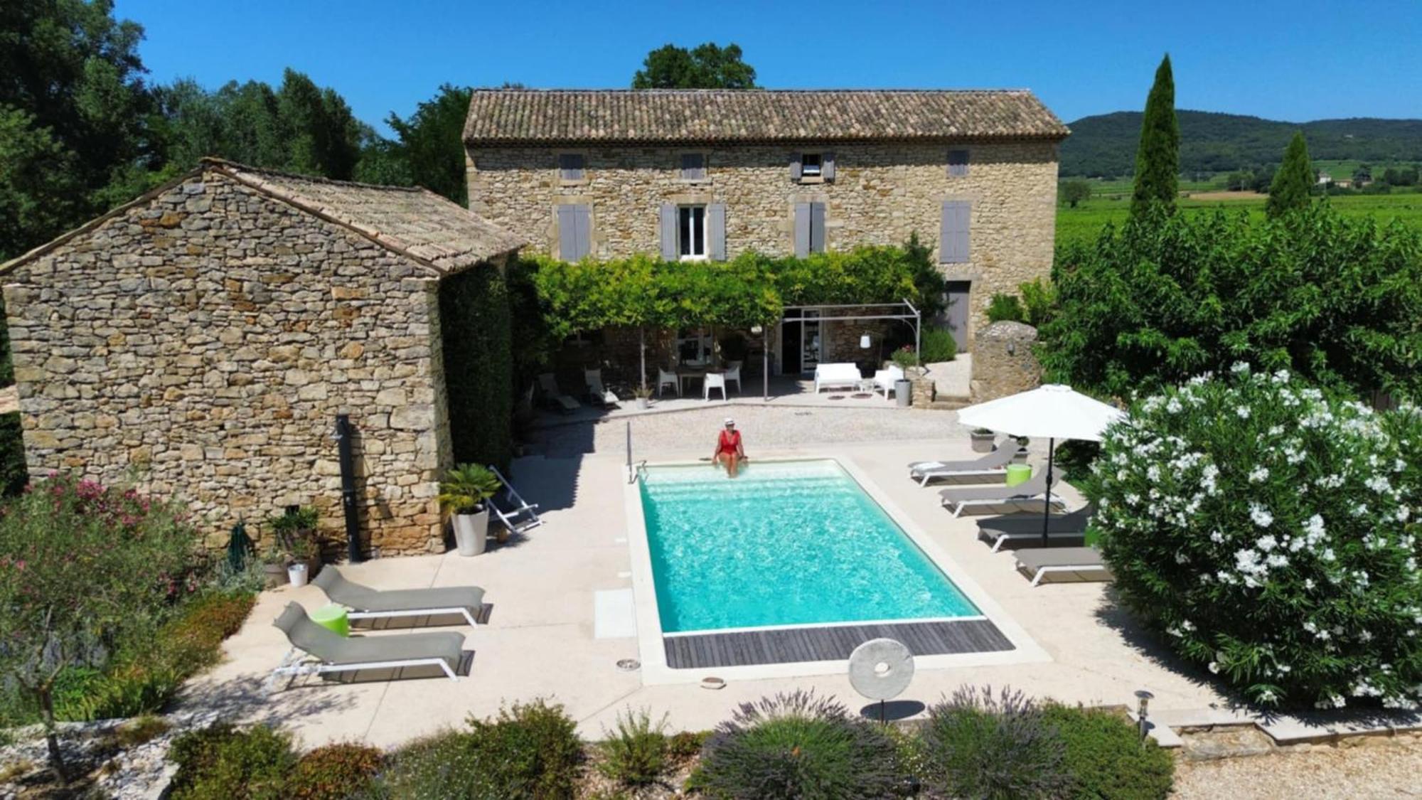 Le Gite De Montagnac La Roque-sur-Cèze Dış mekan fotoğraf